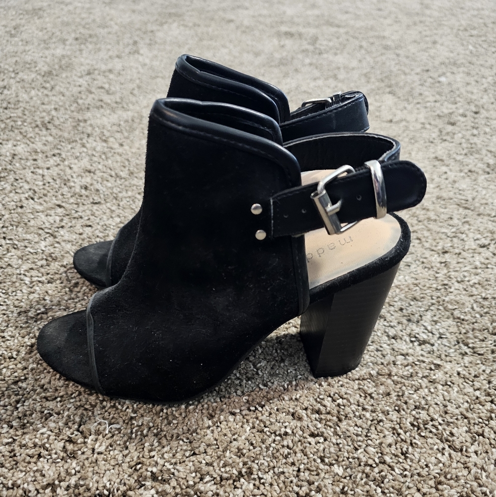 Madden girl black bootie